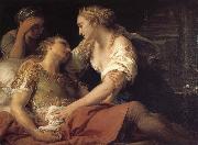 Pompeo Batoni Cleopatra and Mark Antony dying china oil painting artist